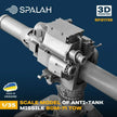 Spalah SP21735 Model Anti-tank missile BGM-71 TOW Scale Model Kit 1:35 | Detailed 3D Printed Resin Kit