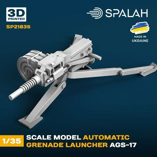 Spalah SP21835 Model Аutomatic granate launcher AGS-17 Scale Model Kit 1:35 | Detailed 3D Printed Resin Kit