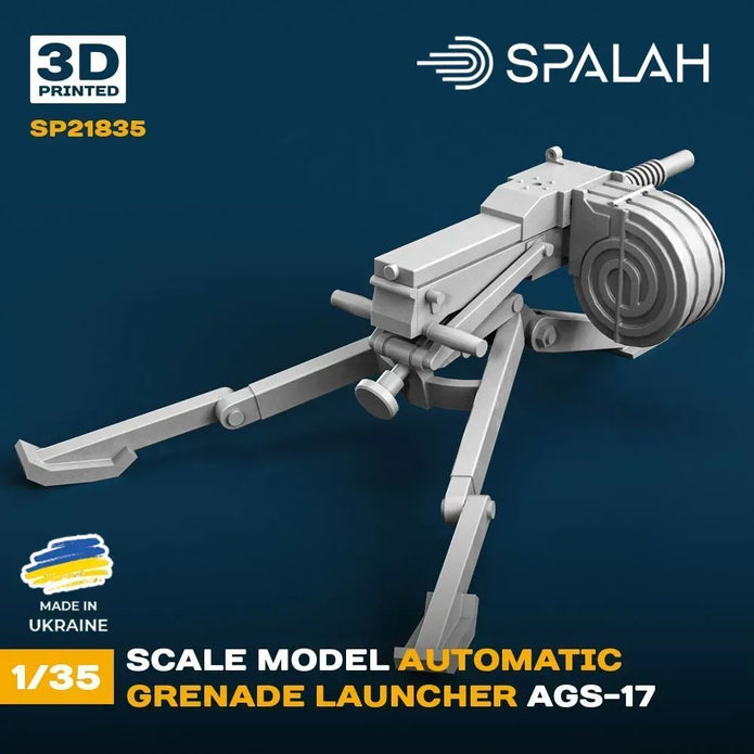 Spalah SP21835 Model Аutomatic granate launcher AGS-17 Scale Model Kit 1:35 | Detailed 3D Printed Resin Kit