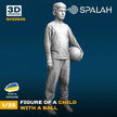 Spalah SP22935 Сhild with a ball Scale Figure Model 1:35 | Detailed 3D Printed Resin Kit
