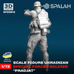 Spalah SP23872 Ukrainian special forces soldier Pradjat Scale Figure Model 1:72 | Detailed 3D Printed Resin Kit