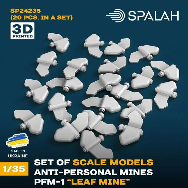 Spalah SP24235 Anti-personal mines PFM-1 Leaf mine (20 pcs.) Scale Model Kit for Diorama 1:35