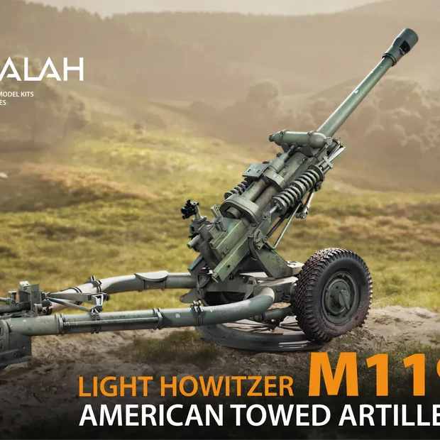 Spalah SP25335 Howitzer M119A2 Scale Model Kit 1/35 | Detailed 3D Printed Resin Kit
