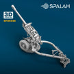 Spalah SP25335 Howitzer M119A2 Scale Model Kit 1:35 | Detailed 3D Printed Resin Kit