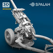 Spalah SP25335 Howitzer M119A2 Scale Model Kit 1:35 | Detailed 3D Printed Resin Kit