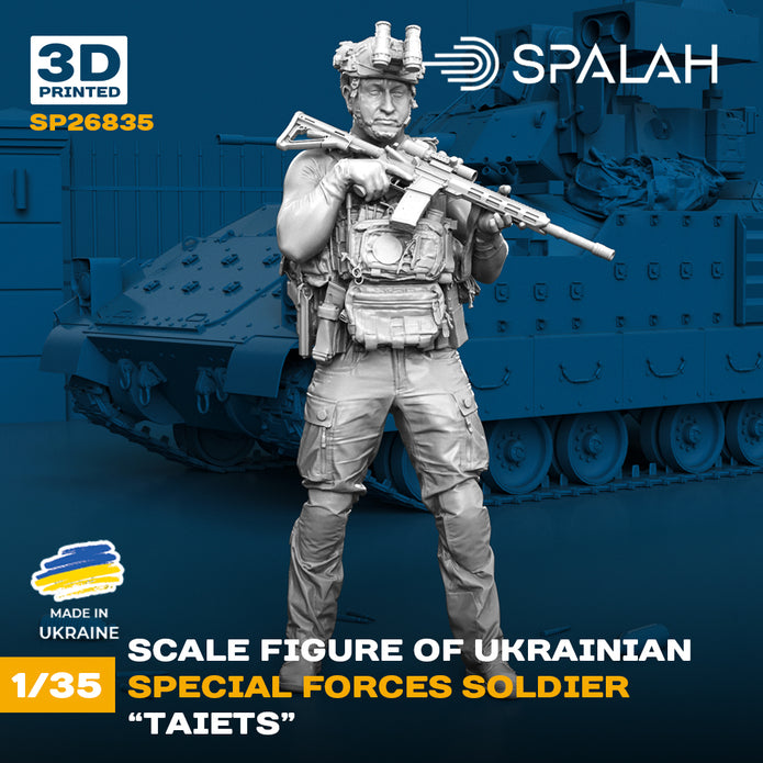 Spalah SP26835 Figure "Ukrainian special forces soldier "Taiets" Scale 1:35