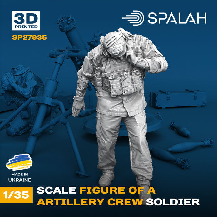 Spalah SP27935 Figure "Artillery crew soldier" Scale 1:35