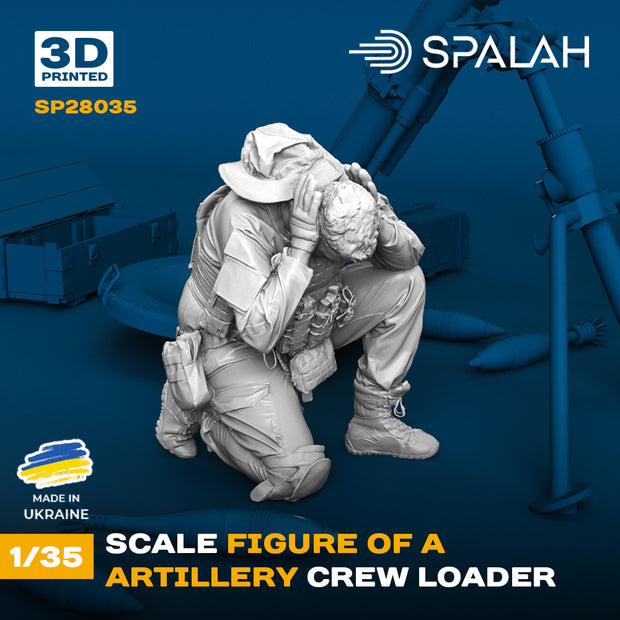 Spalah SP28035 Scale figure "Artillery crew loader" Scale 1:35
