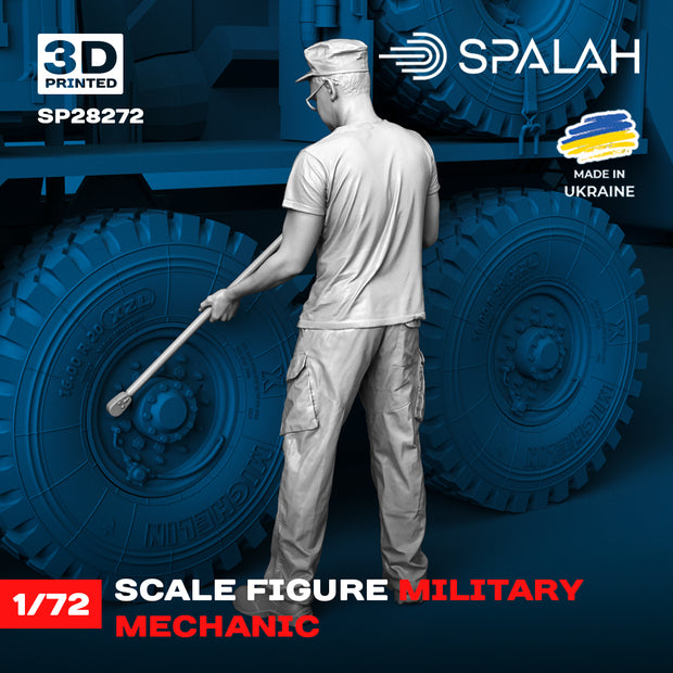 Spalah SP28272 Figure "Military mechanic" Scale 1:72
