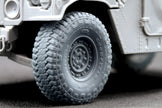 HMMWV MT/R 24-bolt Ordinary Wheel Set (for Academy, ICM, Universal) 1:35 Scale X WM 35001