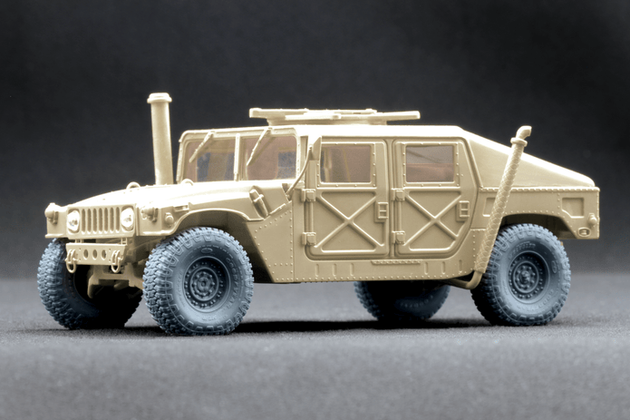 HMMWV MT/R 24-bolt Ordinary Wheel Set (for Academy, ICM, Universal) 1:35 Scale X WM 35001