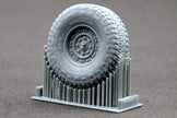HMMWV MT/R 24-bolt Ordinary Wheel Set (for Academy, ICM, Universal) 1:35 Scale X WM 35001