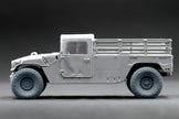 HMMWV MT/R 12-bolt Sagged Wheel Set (for Academy, ICM, Universal) 1:35 Scale X WM 35002S