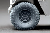 HMMWV MT/R 12-bolt Sagged Wheel Set (for Academy, ICM, Universal) 1:35 Scale X WM 35002S