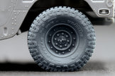 HMMWV MT/R 12-bolt Sagged Wheel Set (for Academy, ICM, Universal) 1:35 Scale X WM 35002S