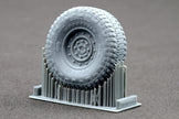 HMMWV MT/R 12-bolt Sagged Wheel Set (for Academy, ICM, Universal) 1:35 Scale X WM 35002S