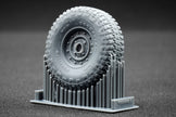 HMMWV MT/R 12-bolt Sagged Wheel Set (for Academy, ICM, Universal) 1:35 Scale X WM 35002S