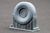 HMMWV MT/R 12-bolt Ordinary Wheel Set (for Academy, ICM, Universal) 1:35 Scale X WM 35002