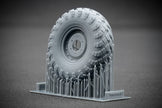 GAZ-66 Sagged Wheel Set (for Trumpeter model kit) 1:35 Scale X WM 35005S