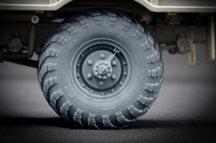 GAZ-66 Ordinary Wheel Set (forTrumpetermodel kit) 1:35 Scale X WM 35005