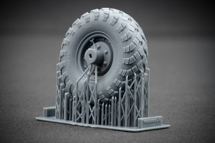GAZ-66 Ordinary Wheel Set (forTrumpetermodel kit) 1:35 Scale X WM 35005