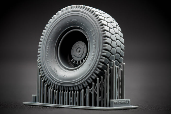 Kozak-2 Sagged Wheel Set (for ICM model kit) 1:35 Scale X WM 35006S