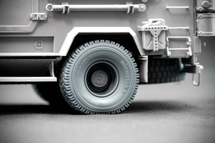 Kozak-2 Sagged Wheel Set (for ICM model kit) 1:35 Scale X WM 35006S