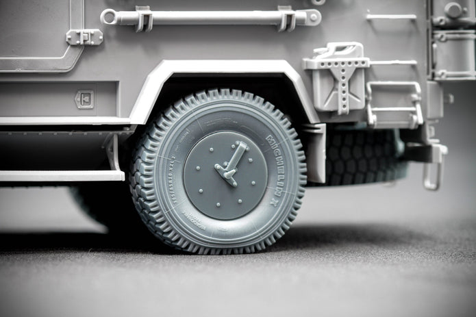 Kozak-2 Sagged Wheel Set (for ICM model kit) 1:35 Scale X WM 35006S