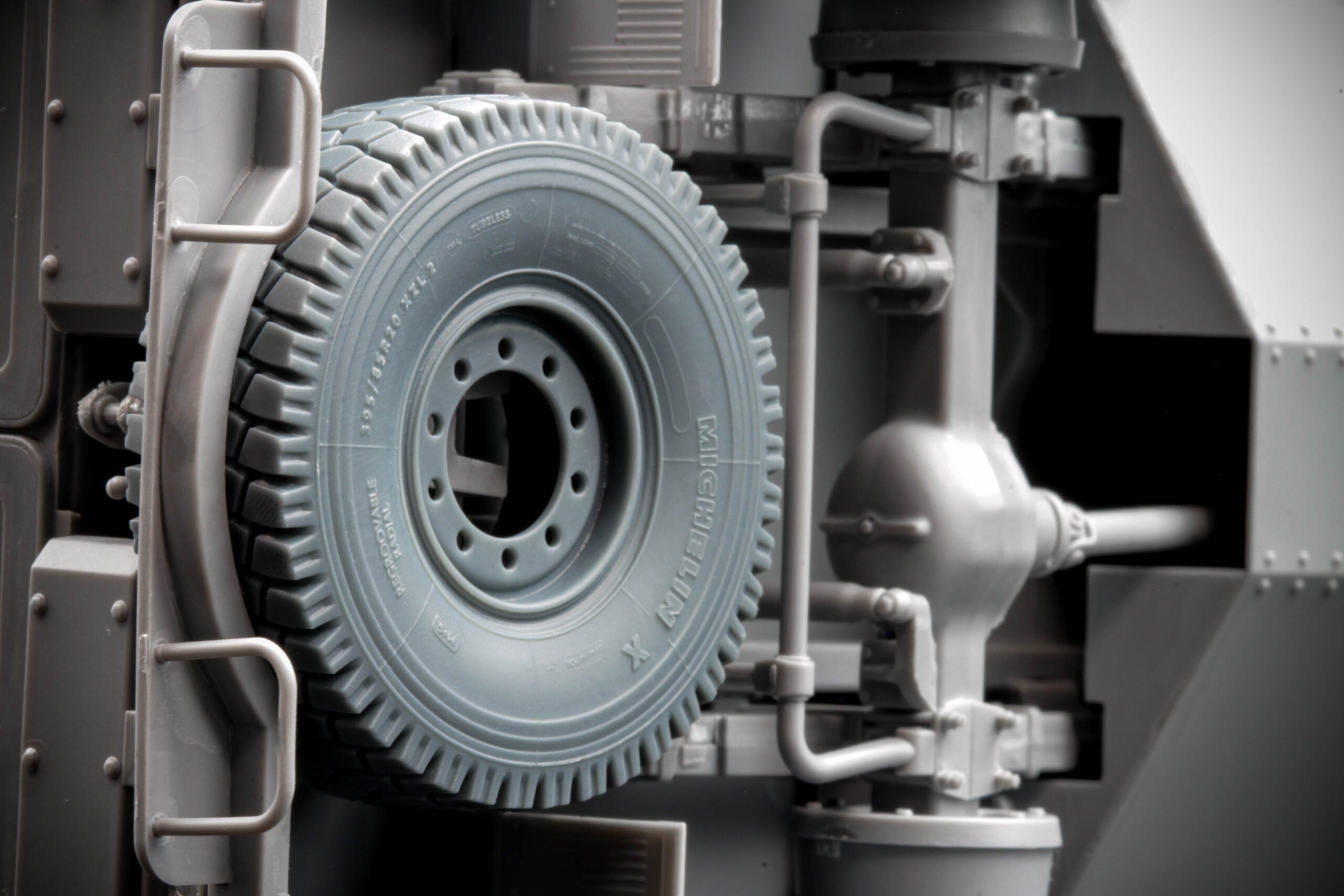 Kozak-2 Ordinary Wheel Set (for ICM model kit) 1:35 Scale X WM 35006