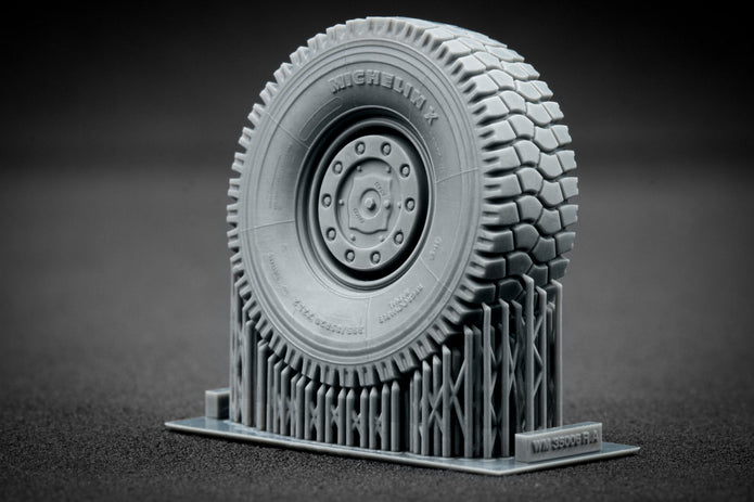 Kozak-2 Ordinary Wheel Set (for ICM model kit) 1:35 Scale X WM 35006