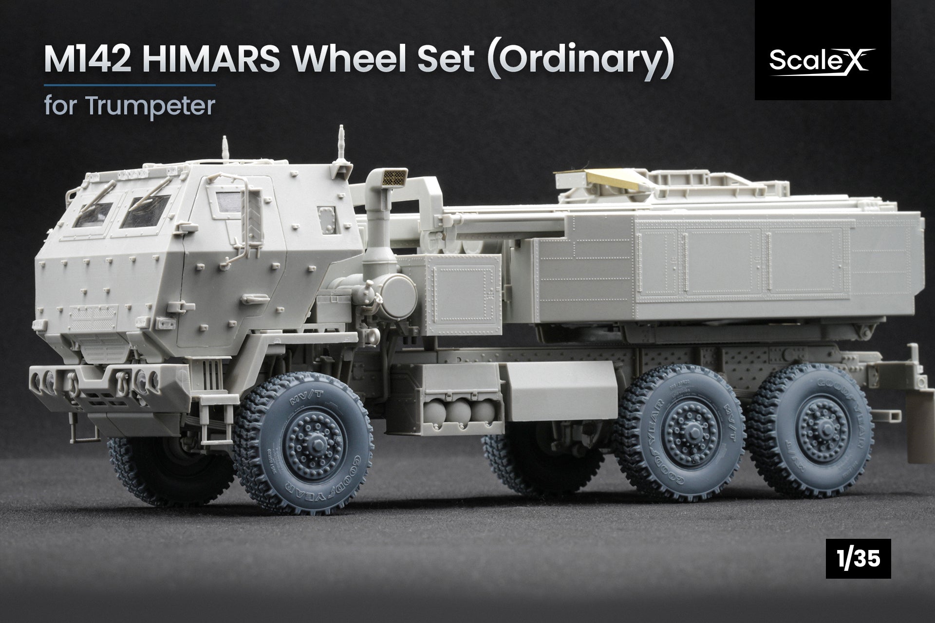 HIMARS Ordinary Wheel Set for Trumpeter (for Trumpeter model kit) 1:35 Scale X WM 35011