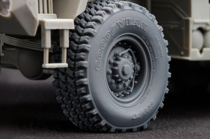 HIMARS Sagged Wheel Set with CTIS for Trumpeter (for Trumpeter model kit) 1:35 Scale X WM 35012S