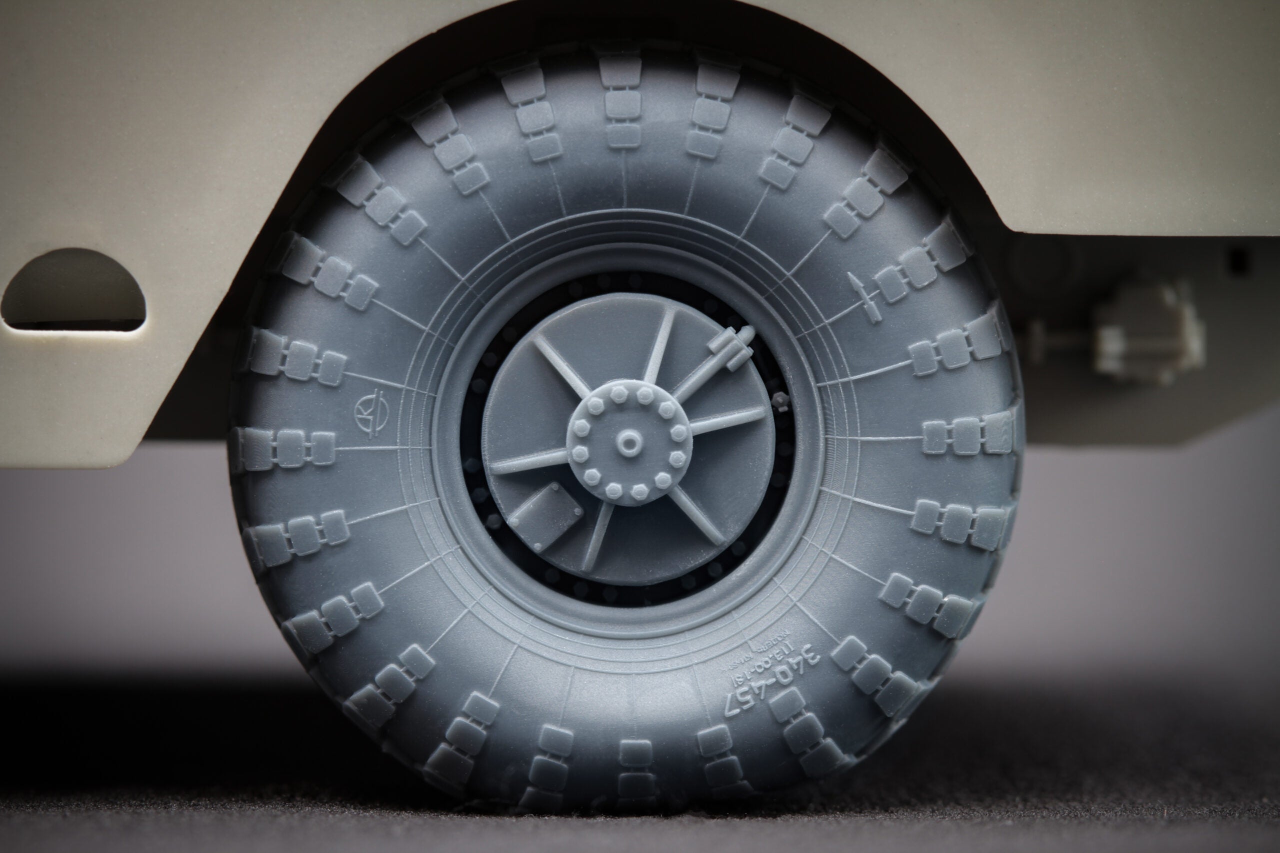 BRDM-2 Sagged Wheel Set (for Trumpeter model kit) 1:35 Scale X WM 35013S