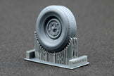 Cargo Truck T2 “Transporter” Ordinary Wheel Set (for AK-Interactive model kit) 1:35 Scale X WM 35019