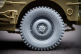 U.S Willys MB Ordinary Wheels Set 1:35 Scale X WW 35001