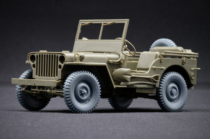 U.S Willys MB Ordinary Wheels Set 1:35 Scale X WW 35001