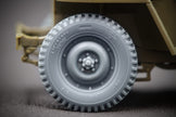U.S Willys MB Ordinary Wheels Set 1:35 Scale X WW 35001