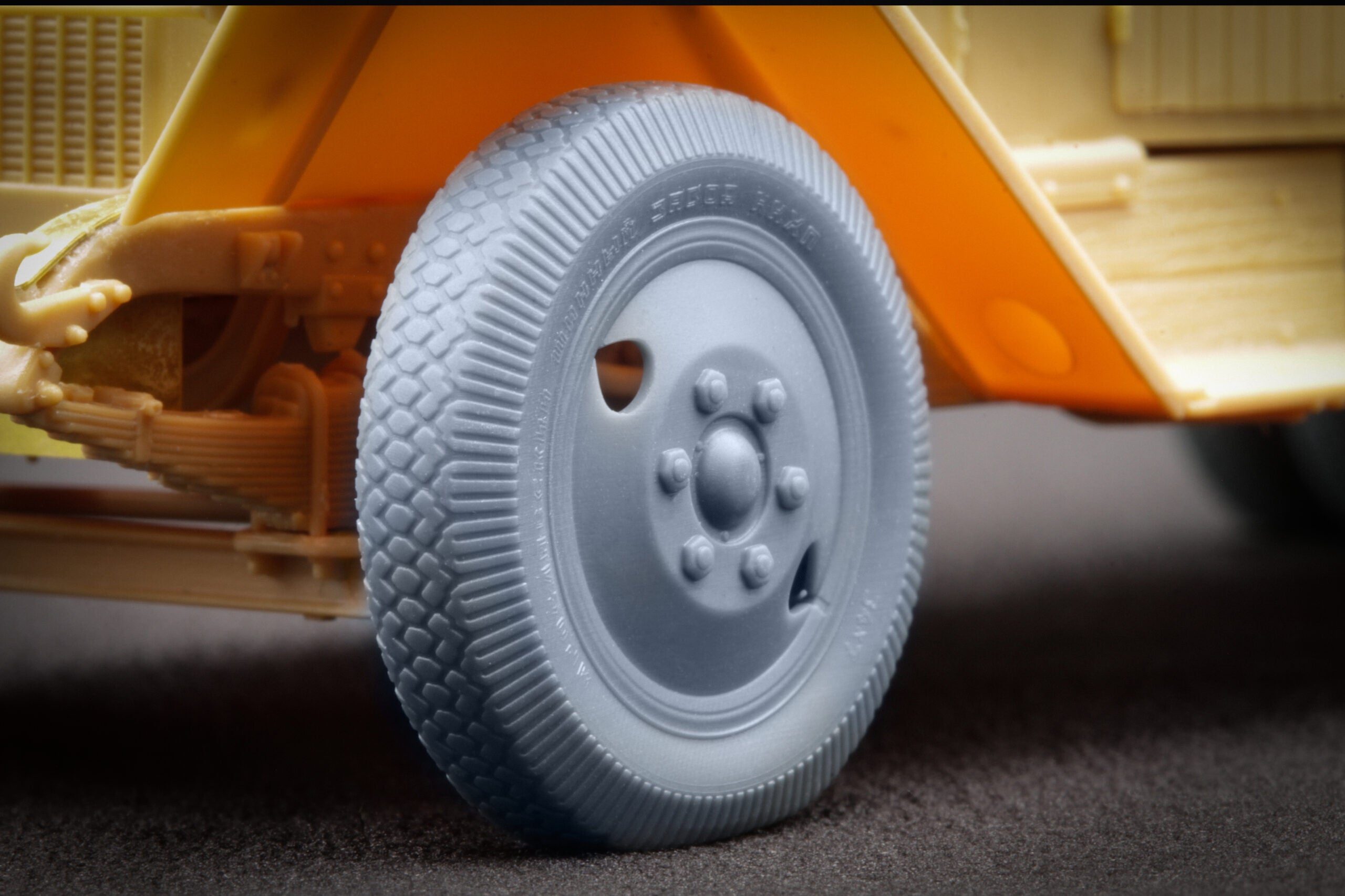 Zis-5 Sagged Wheel Set (for HobbyBoss model kit) 1:35 Scale X WW 35002S