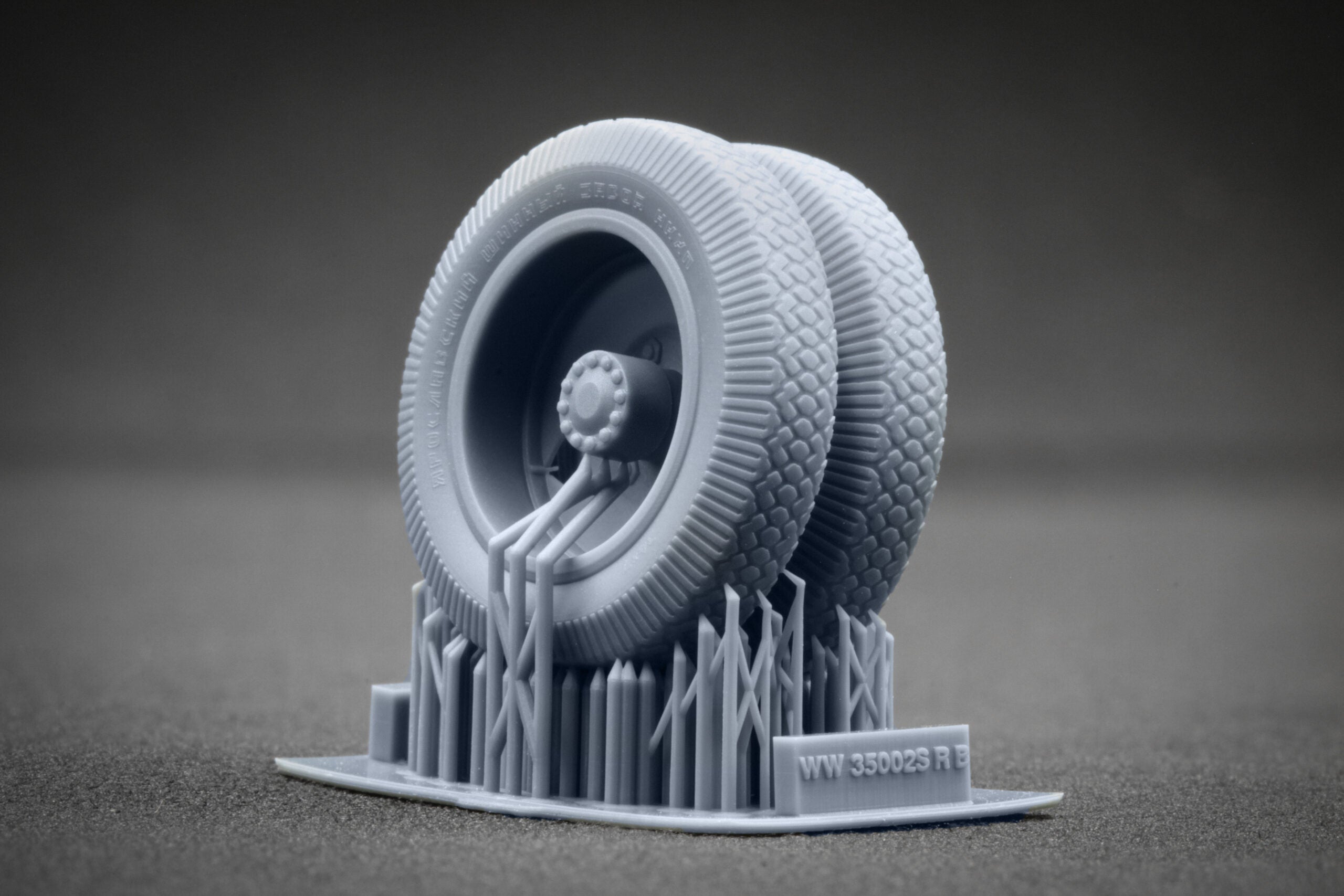 Zis-5 Sagged Wheel Set (for HobbyBoss model kit) 1:35 Scale X WW 35002S