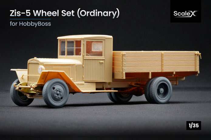 Zis-5 Ordinary Wheel Set (for HobbyBoss model kit) 1:35 Scale X WW 35002