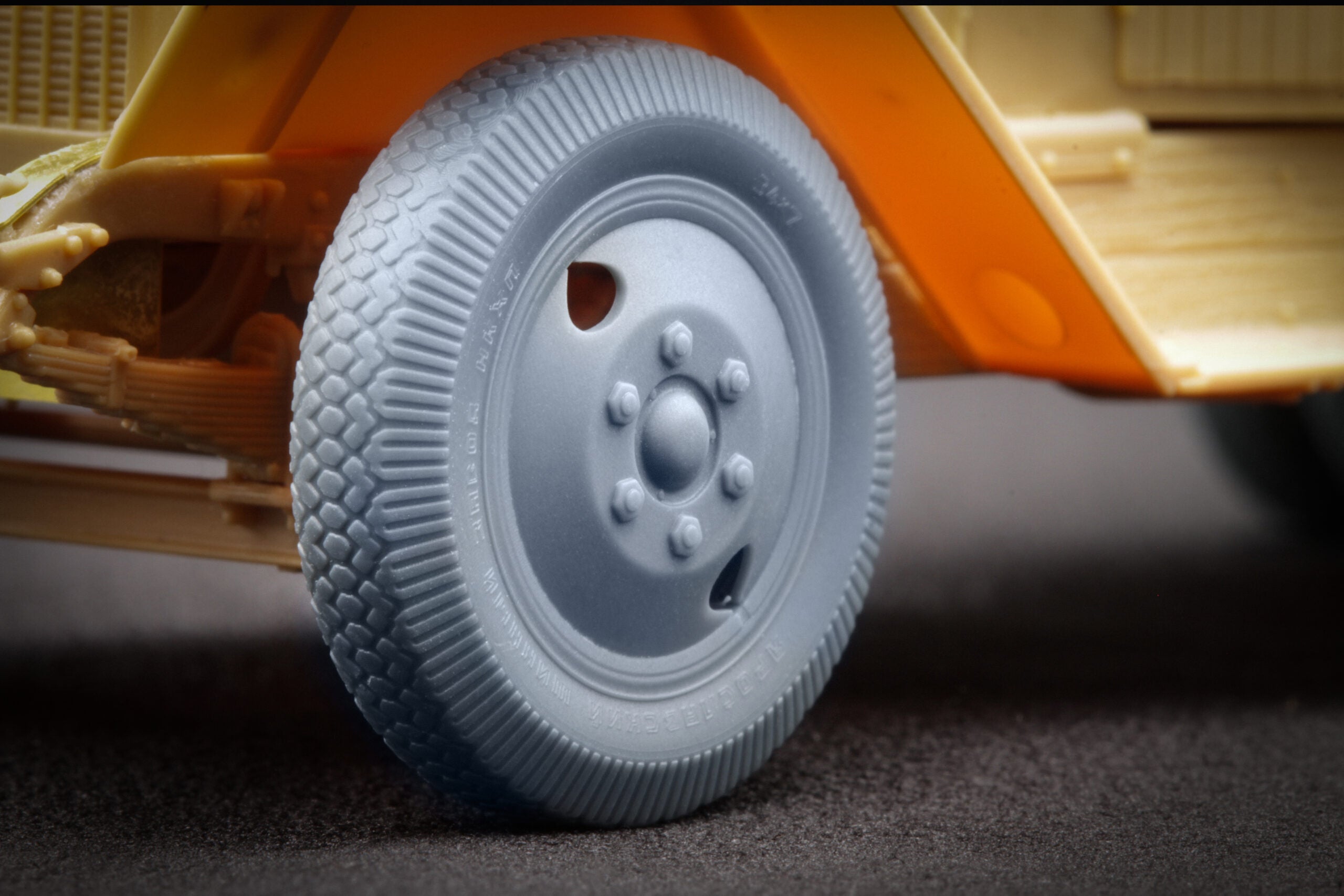 Zis-5 Ordinary Wheel Set (for HobbyBoss model kit) 1:35 Scale X WW 35002