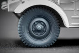 VW type 82 “Kübelwagen” Sagged Wheel Set (for Meng, Tamiya model kit) 1:35 Scale X WW 35003S