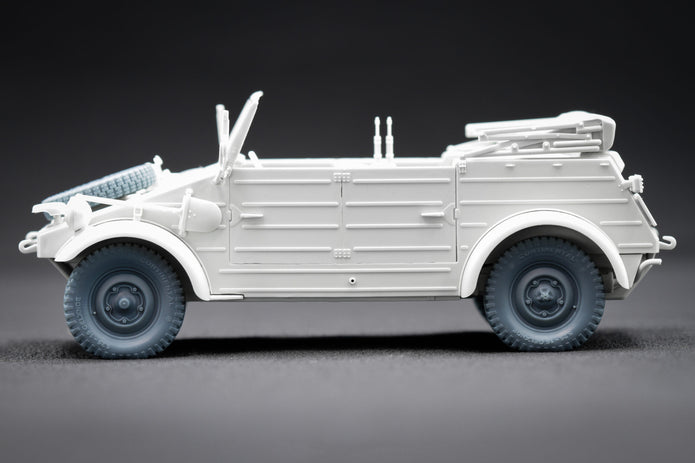 VW type 82 “Kübelwagen” Sagged Wheel Set (for Meng, Tamiya model kit) 1:35 Scale X WW 35003S