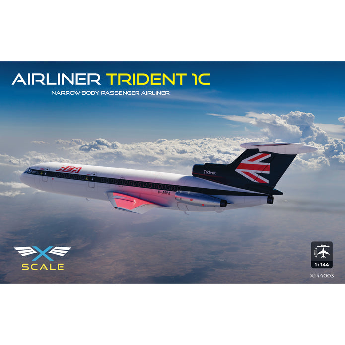 Trident 1С Scale 1:144 X-Scale 144003 Plastic Model Aircraft Kit