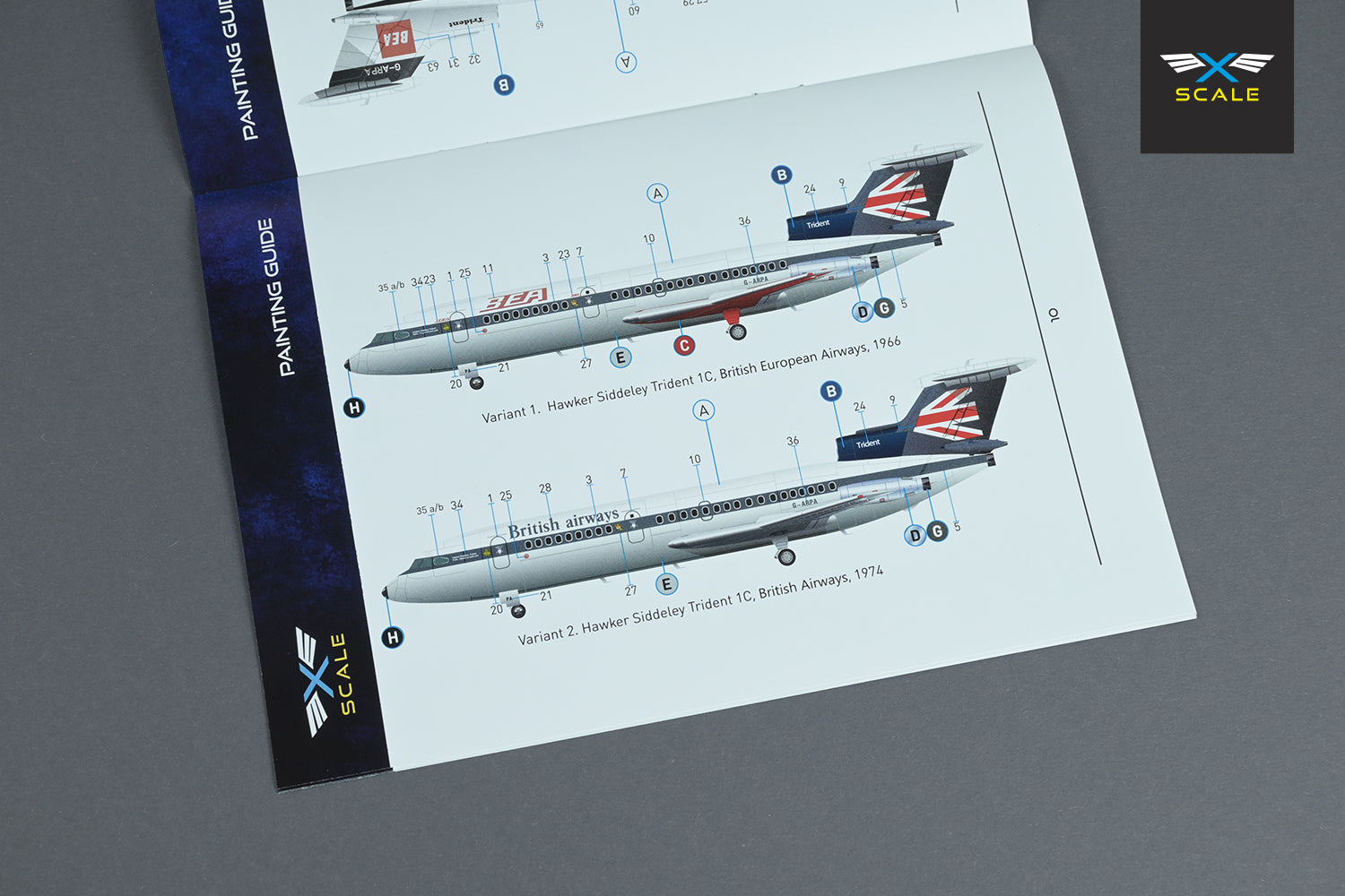 Trident 1С Scale 1:144 X-Scale 144003 Plastic Model Aircraft Kit