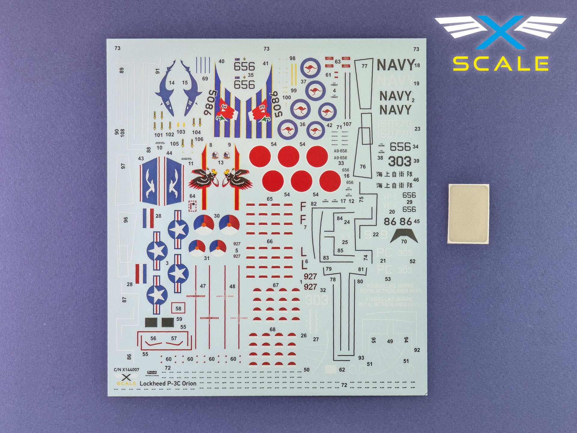 Lockheed P-3C Orion Scale 1:144 X-Scale-144007 Plastic Model Aircraft Kit