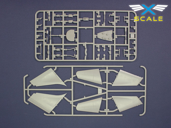 Boeing 707-124 Continental Scale 1:144 X-Scale-144008 Plastic Model Aircraft Kit
