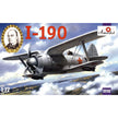 Polikarpov I-190 Soviet Fighter Plastic Model Kit 1:72 AMODEL AMO72112