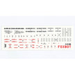 Foxbot 32-036 Decals Stencils for Missile Kh-25ML (AS-10 Karen) with death wishes, Ukranian Air Forces Scale 1:32