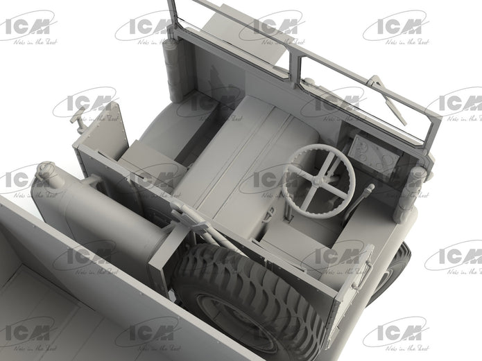 ICM 35600 Scale model 1:35 Leyland Retriever General Service, WWII British Truck
